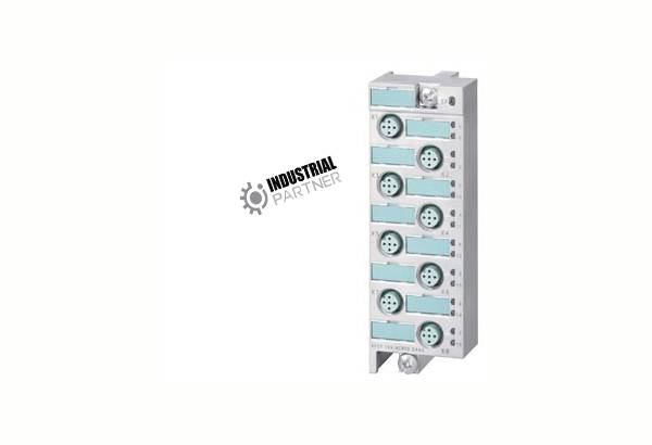 SIMATIC DP, Connection module for Digital electronic module 16 DI 24 V DC and 4 DIO/4DO 24 V DC/0.5A, ET 200 PRO, 8xM12